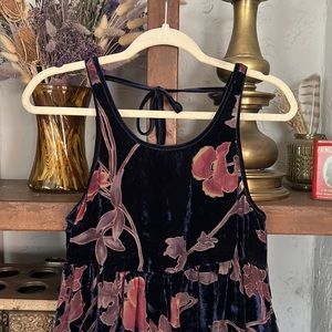 Boho Velvet Burn-Out Top